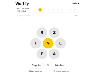 Wortify Deutsch