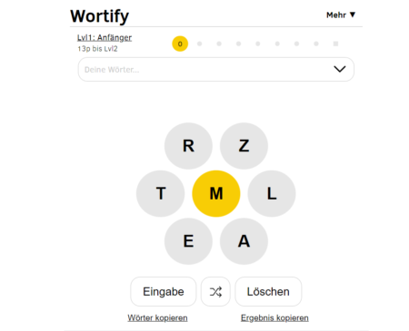 Wortify Deutsch